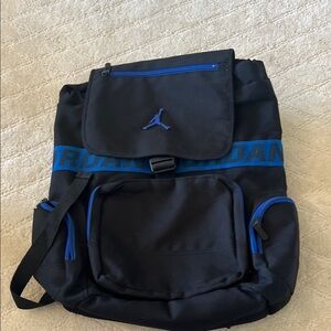 Jordan Men's Backpack in Black and Blue